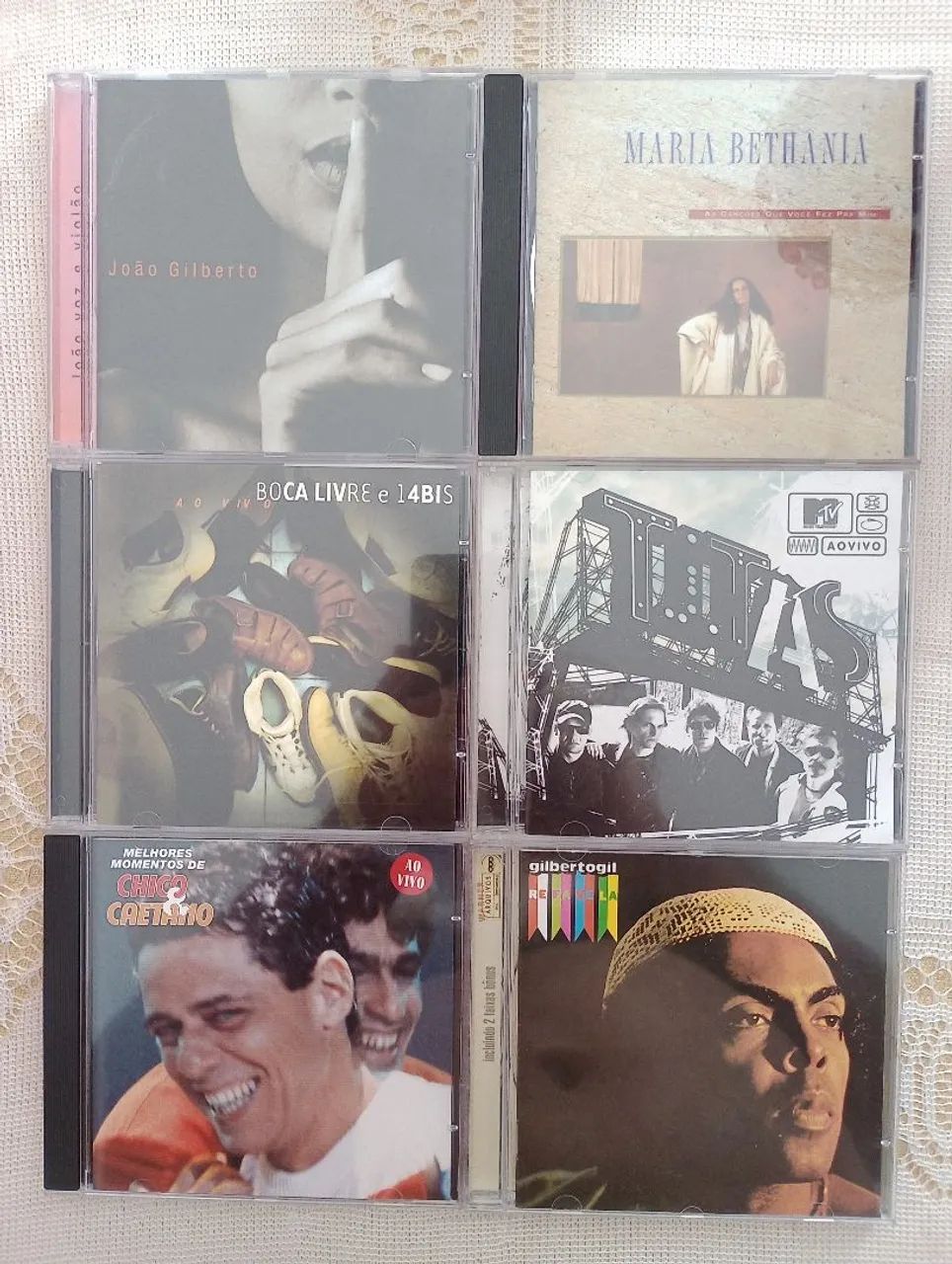 CDs e DVDs ORIGINAIS NACIONAIS 