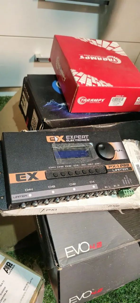 Processador de audio px1 pro limiter
