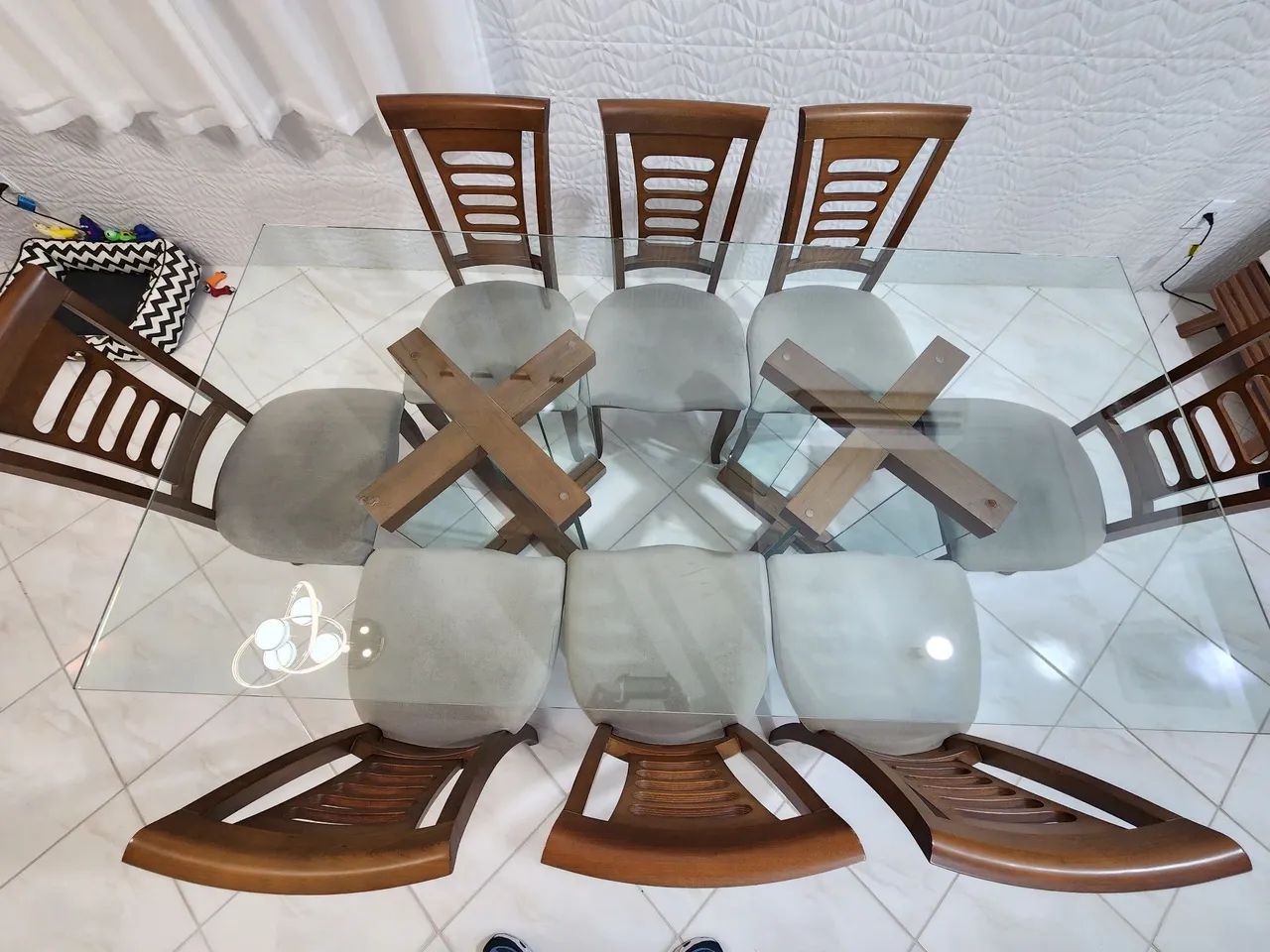 Mesa de Jantar com 8 cadeiras  - Foto 3