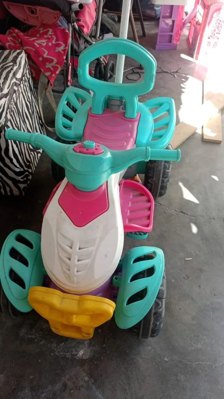 Carrinho de passeio menina  - Foto 2