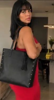 Kit de bolsas novas elegantes em couro - Foto 4