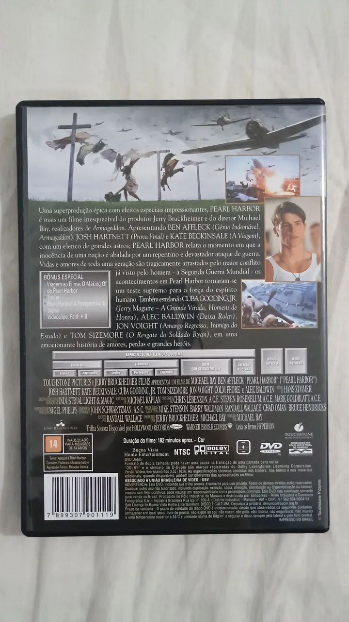 Dvd Pearl Harbor  - Foto 2