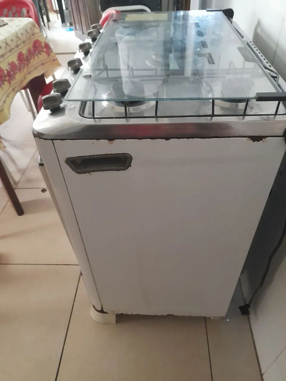 Fogao esmaltec 5 bocas funcionando e o forno funcionando - Foto 3