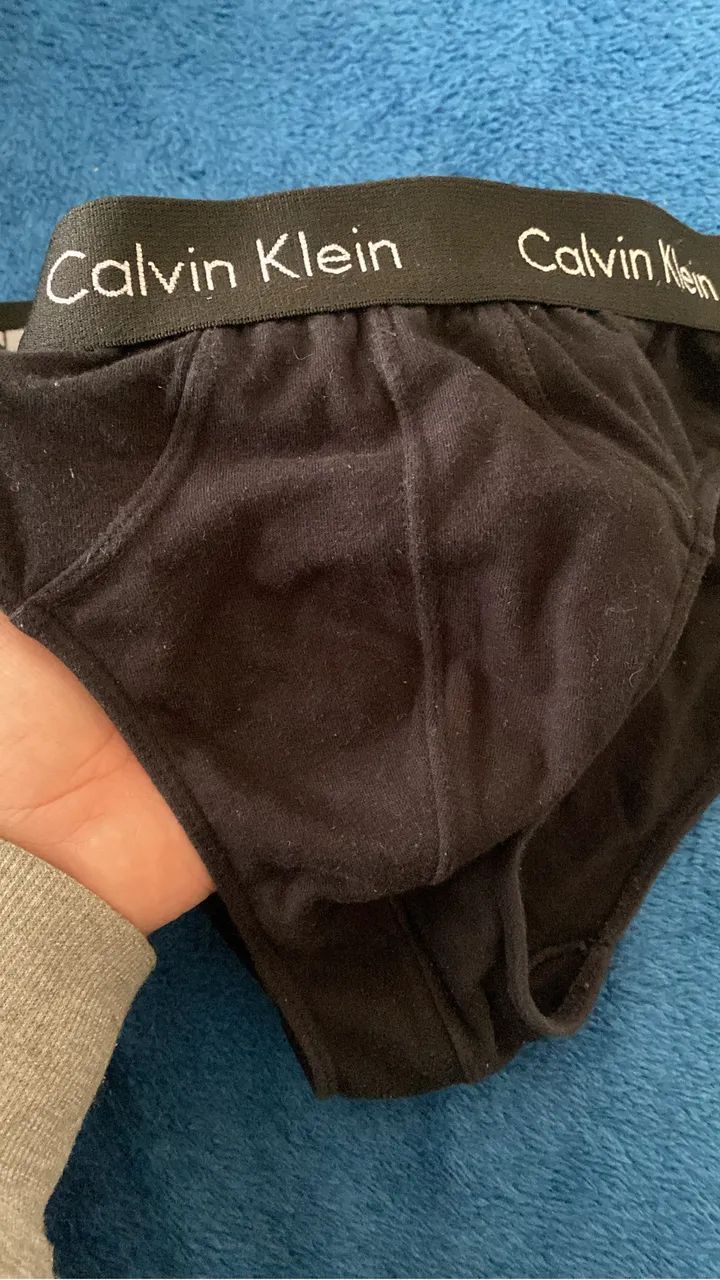Cueca Preta Calvin Klein M - Foto 2