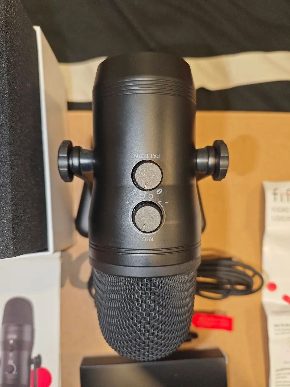 Microfone Condensador Fifine k690 (Pouco utilizado) - Foto 4
