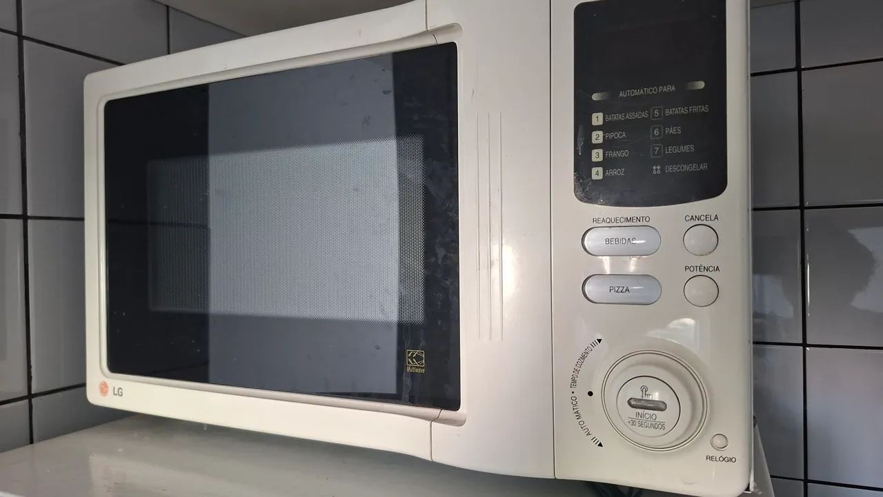 Microondas para retirada de peças 