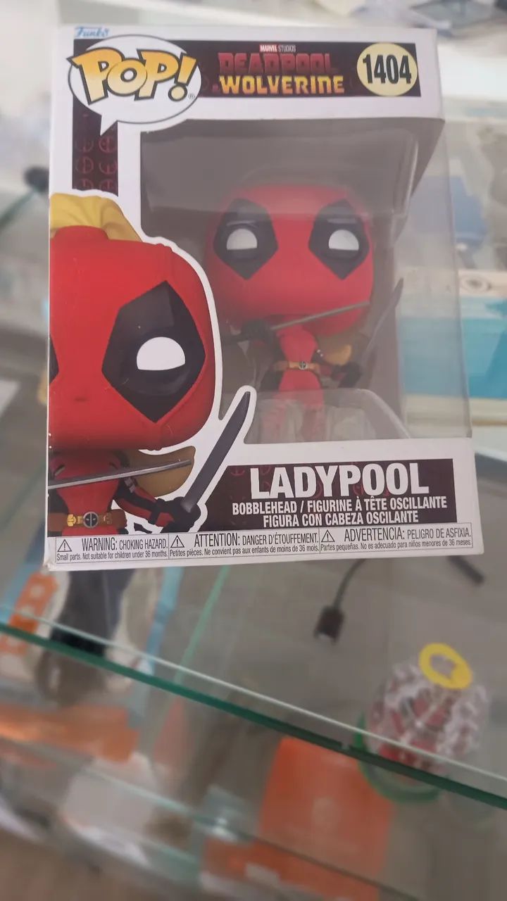 boneco funko Deadpol WOLVERINE 