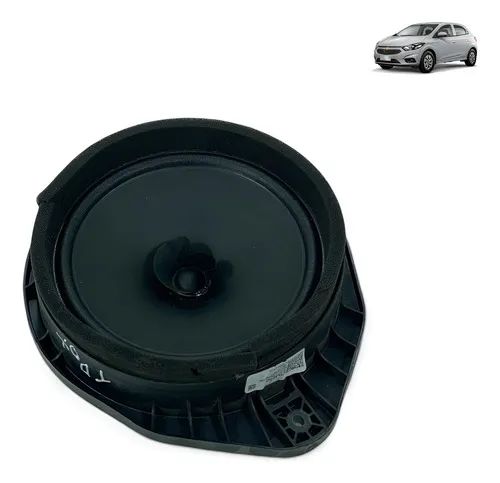 Alto Falante Porta Traseira Onix 2013 2014 2015 A 2019 Preto - Foto 4