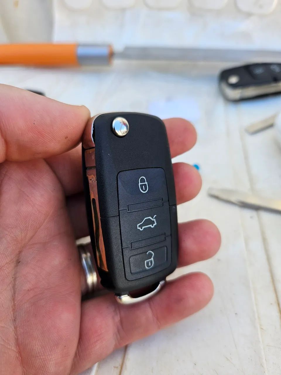 Chave VW - Carcaça para renovar sua chave! - Foto 5