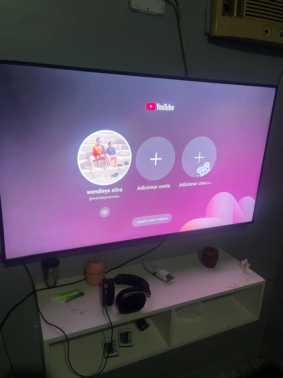 Tv 50 polegadas Samsung com menos de 1 ano de uso 