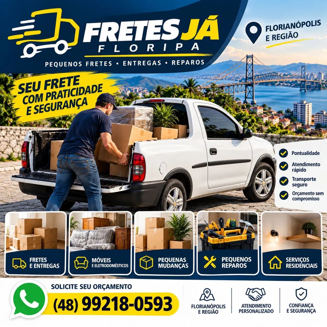 Fretes rápidos 
