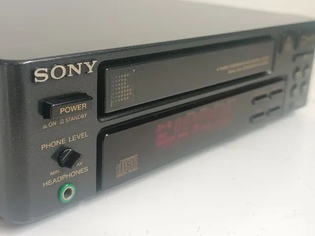 Leitor Tocador De Cd Sony Compact Disc Player Cdp-s37 - Foto 4