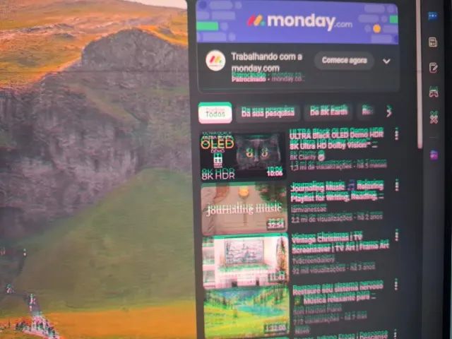 Monitor Dell U2419H com defeito - Foto 5