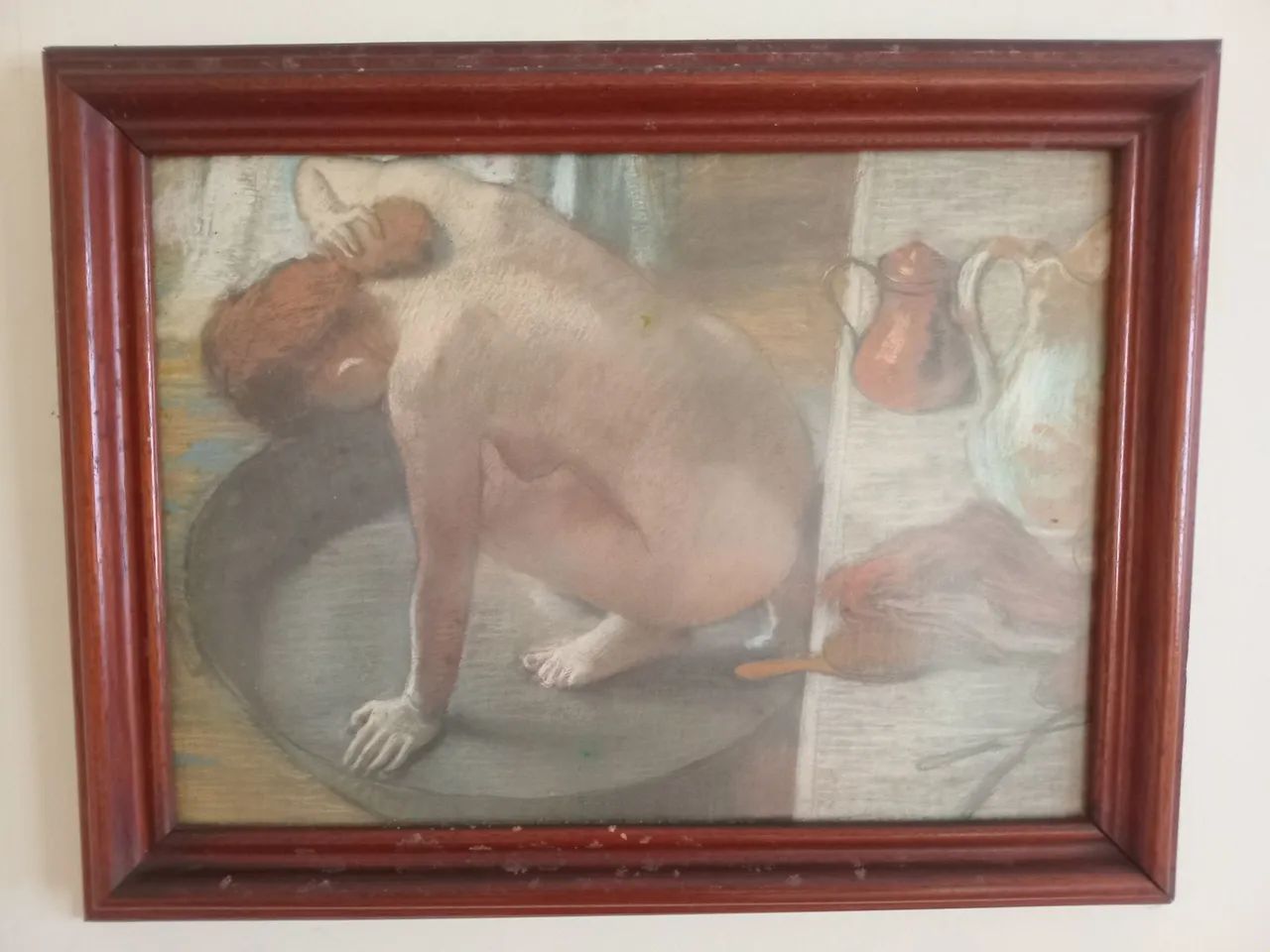 Quadro Colonial Sofisticado Mulher