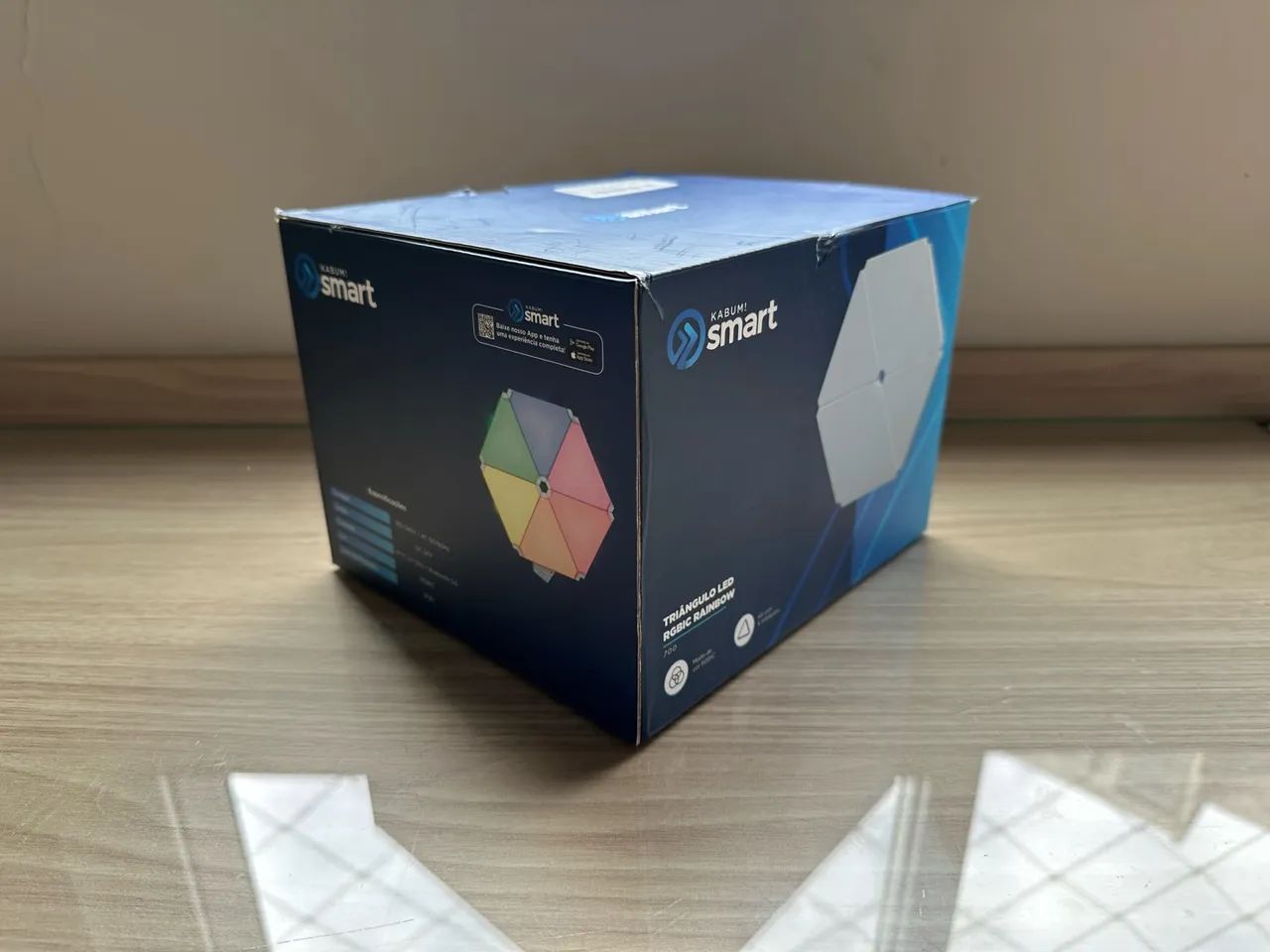 Painel de LED RGB Triangular KABUM!