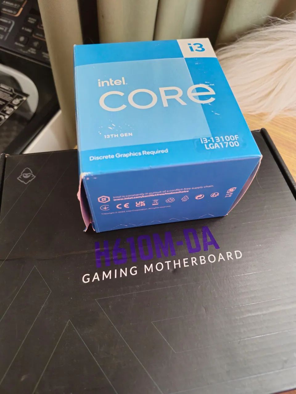 Kit upgrade Intel core i3 13100F + H610M-DA
