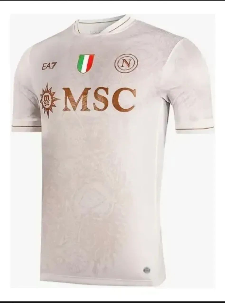 Camisa de time italiano NAPOLI - Foto 2