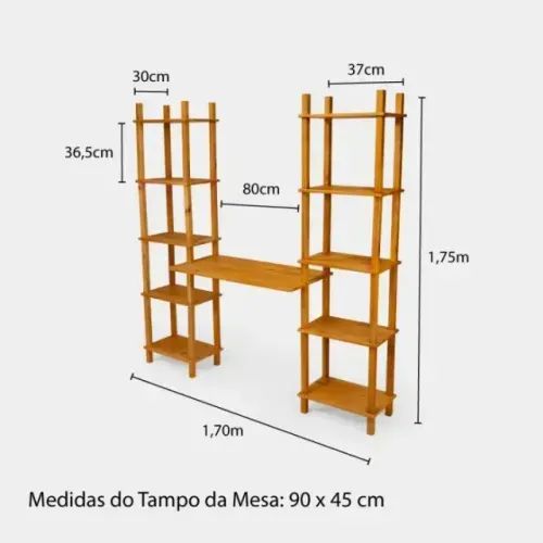 Estante escrivaninha  - Foto 3