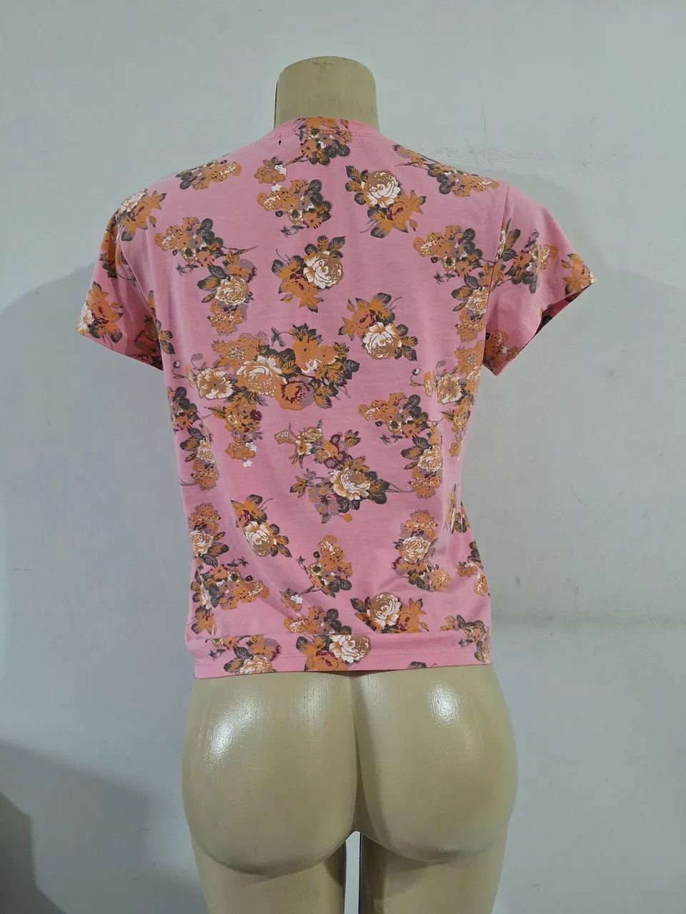 Blusinha feminino rosa  - Foto 3