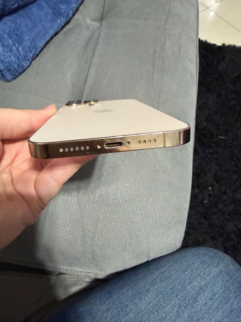 iphone 13 pro max 256gb dourado - ótimo estado  - Foto 2