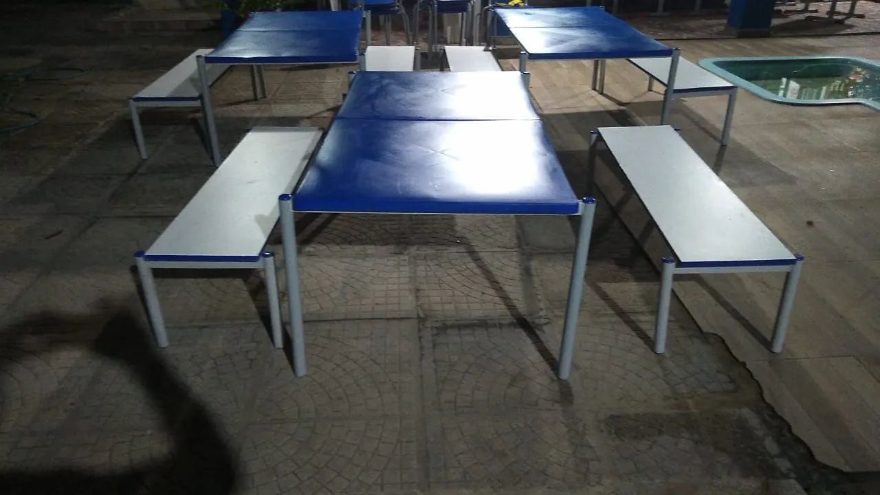 Mesas refeitório adulto & infantil  - Foto 3