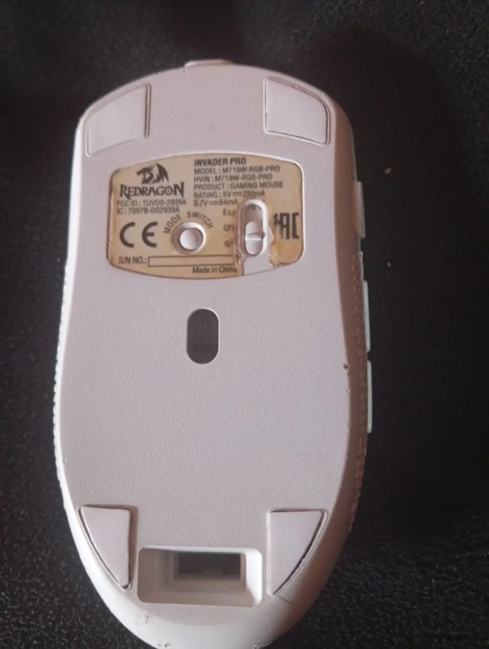 Mouse gamer redragon sem fio  - Foto 3