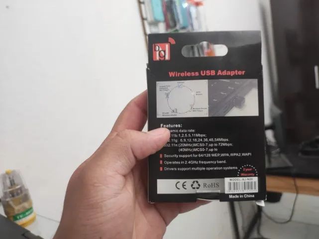Adaptador Wi-fi para PC - Novo - Foto 2