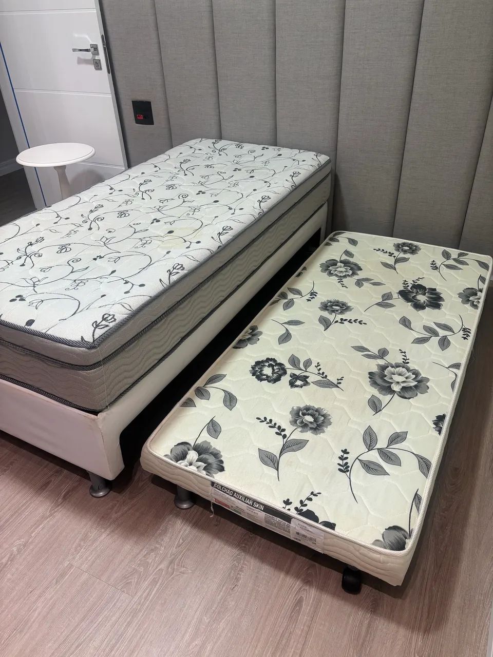 Box Solteiro Ortobom + Cama Uxiliar