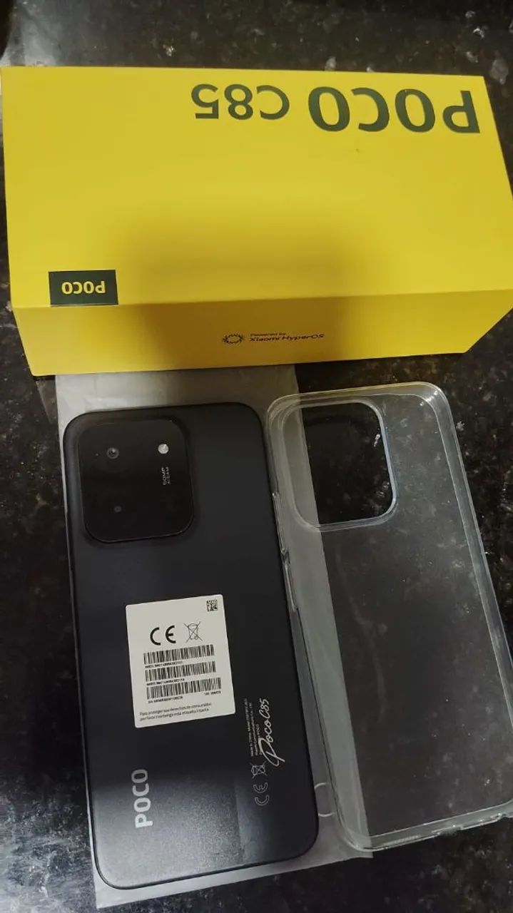 Celular POCO C85,256 GB e 8 de ram,com apenas 7 meses de uso. - Foto 3