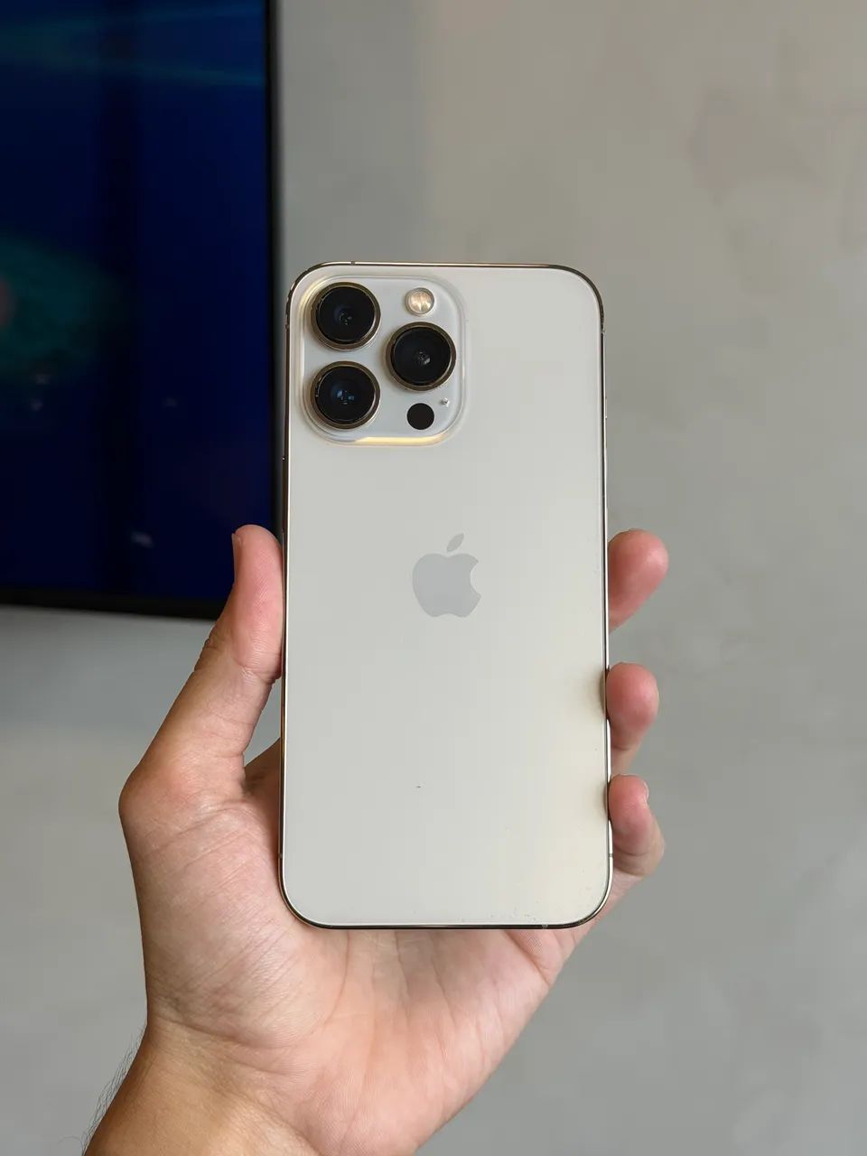 iPhone 13 Pro 128 Dourado Excelente Loja física 