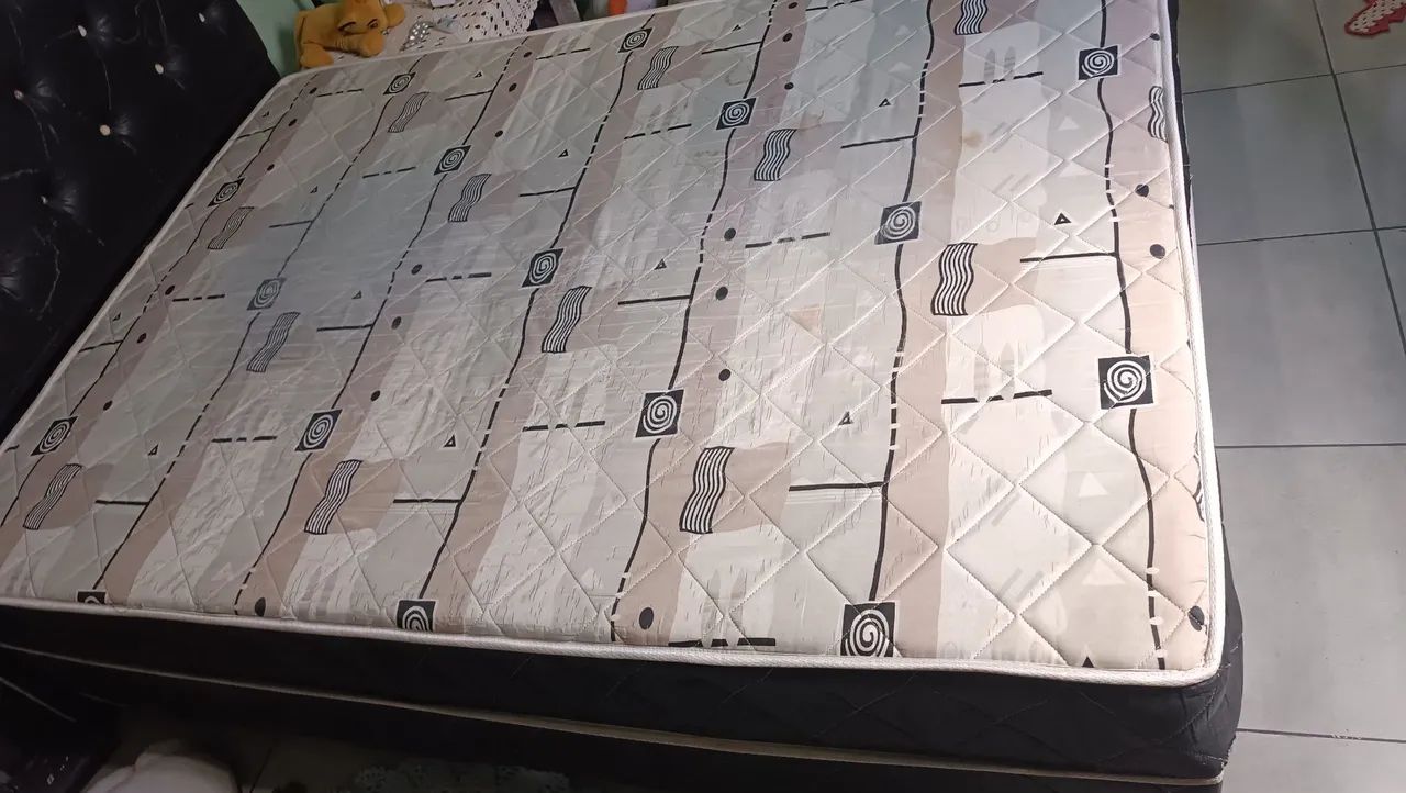 Vendo cama box casal - Foto 3
