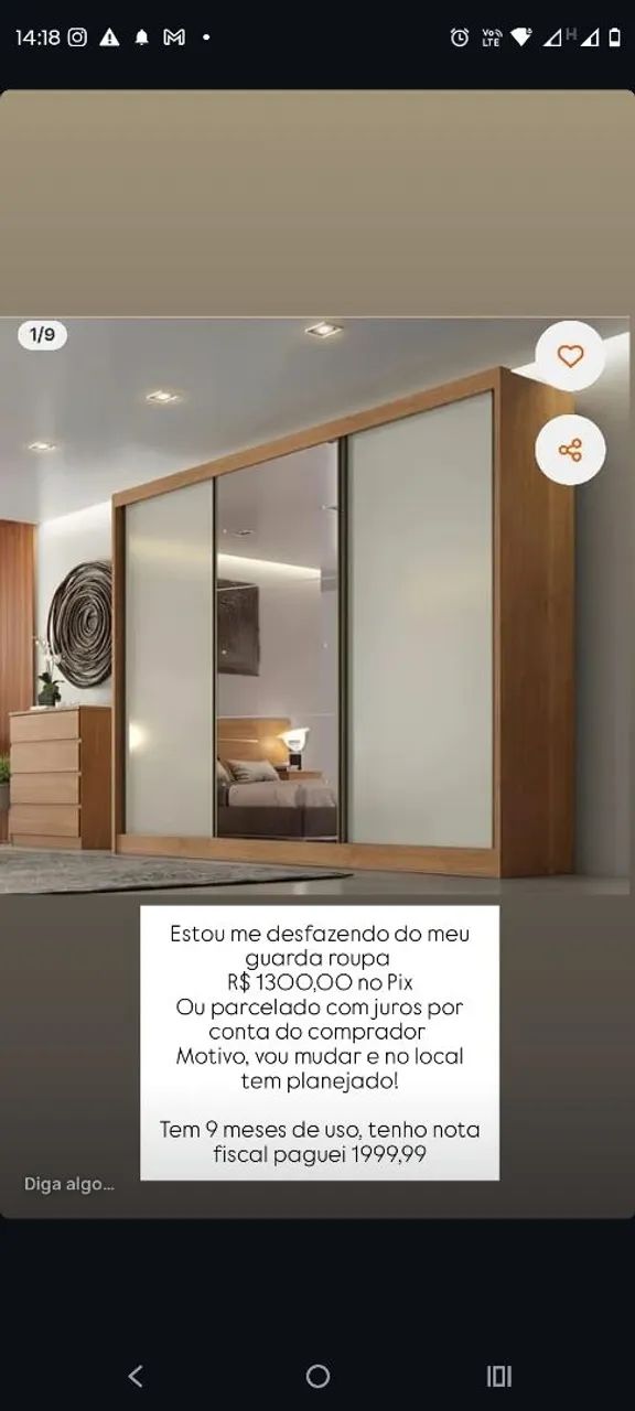 Guarda roupa 