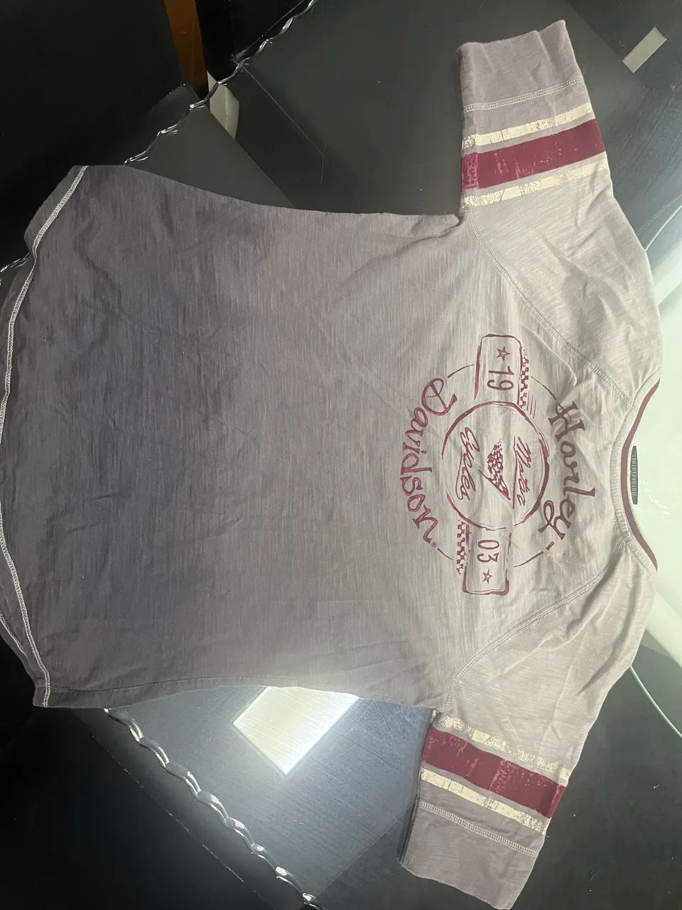 Camiseta feminina Harley Davidson