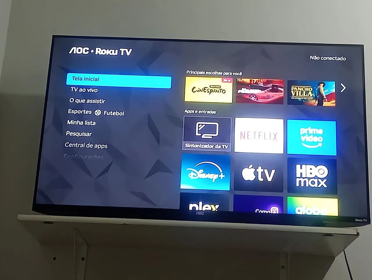 Tv AOC 43 polegadas nova  - Foto 2