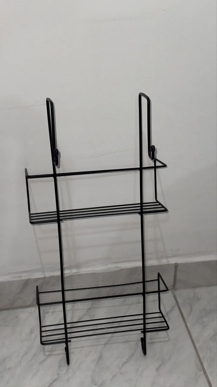 Puff Baú Retangular 78x38x38 preto
