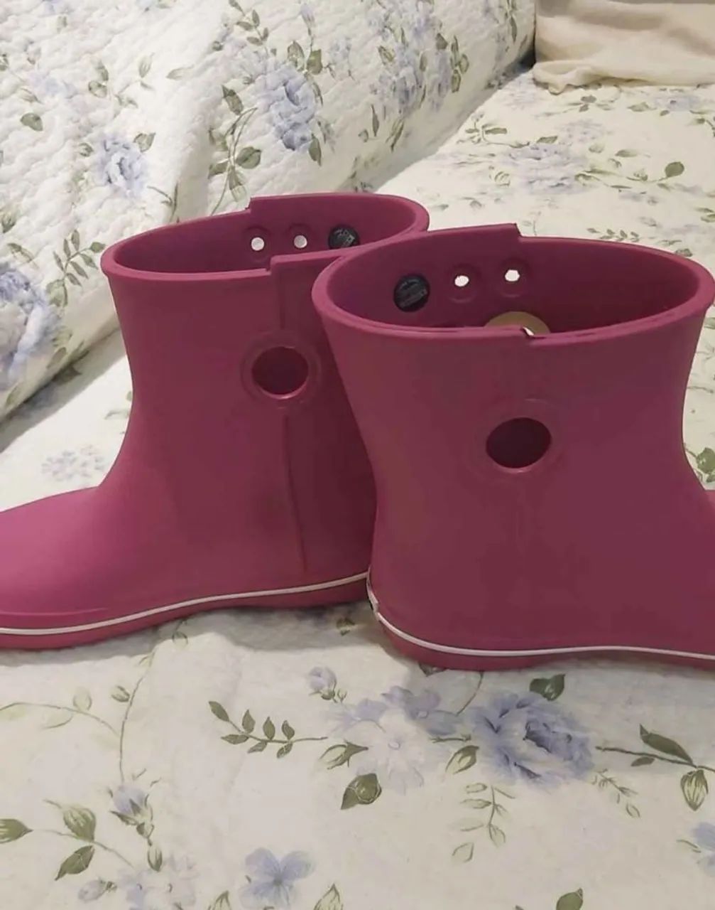 Galocha Crocs W7  - pink - Foto 4