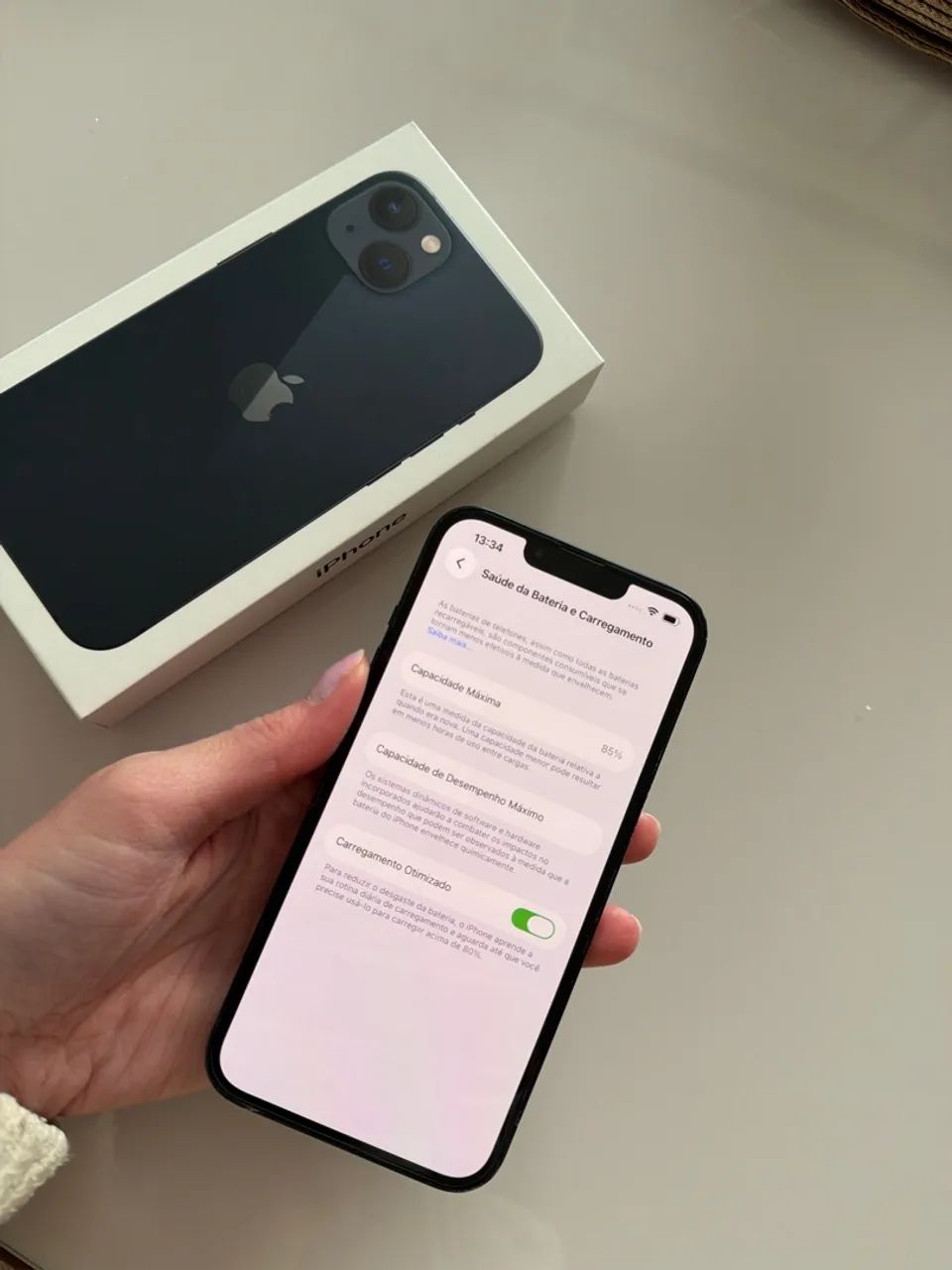 IPHONE 13 128GB COM 85% DE BATERIA - Foto 4