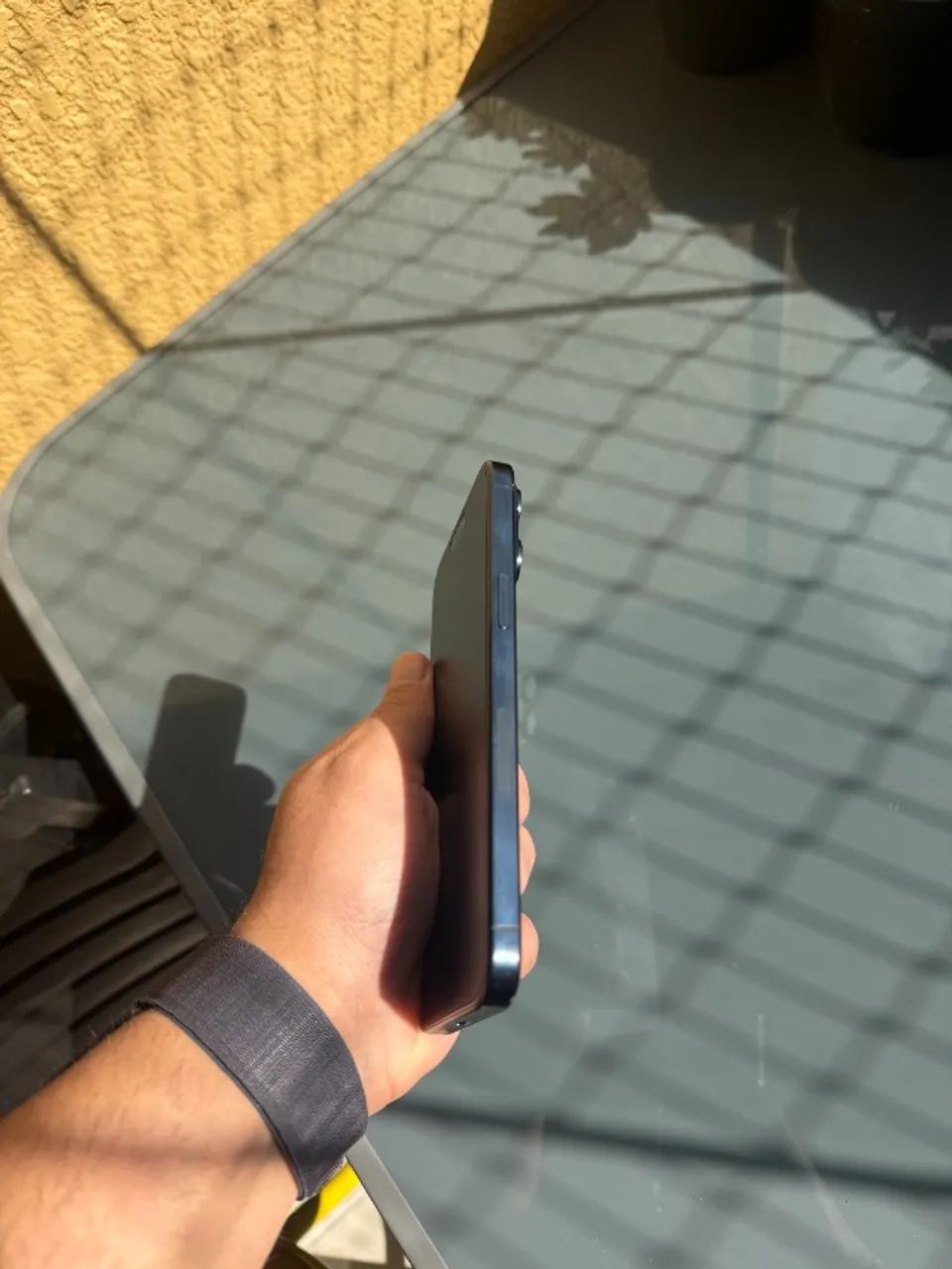 iPhone 15 Pro Max - 256gb - Azul Titânio - Foto 3