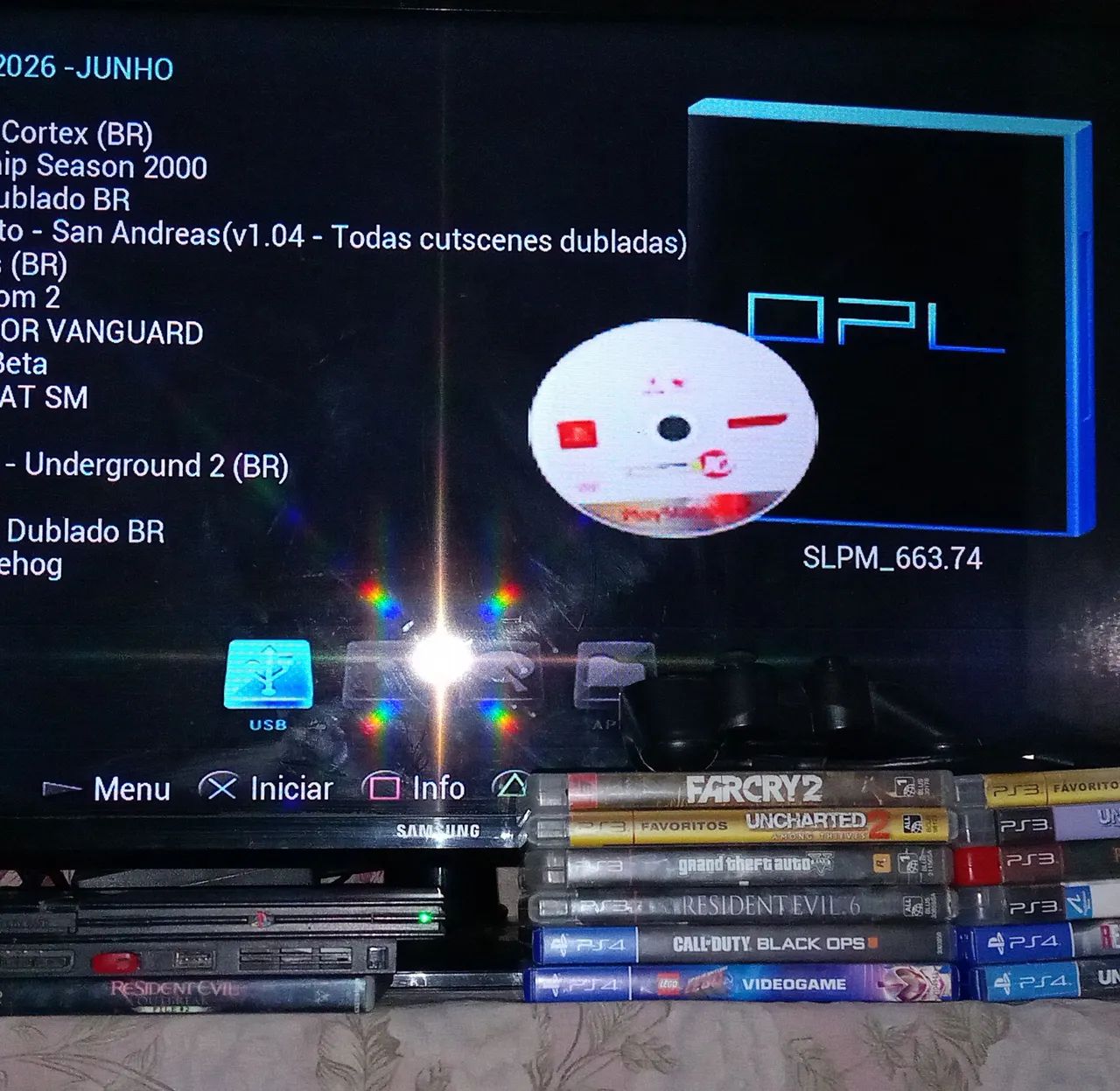 Ps2 slim completo - Foto 5