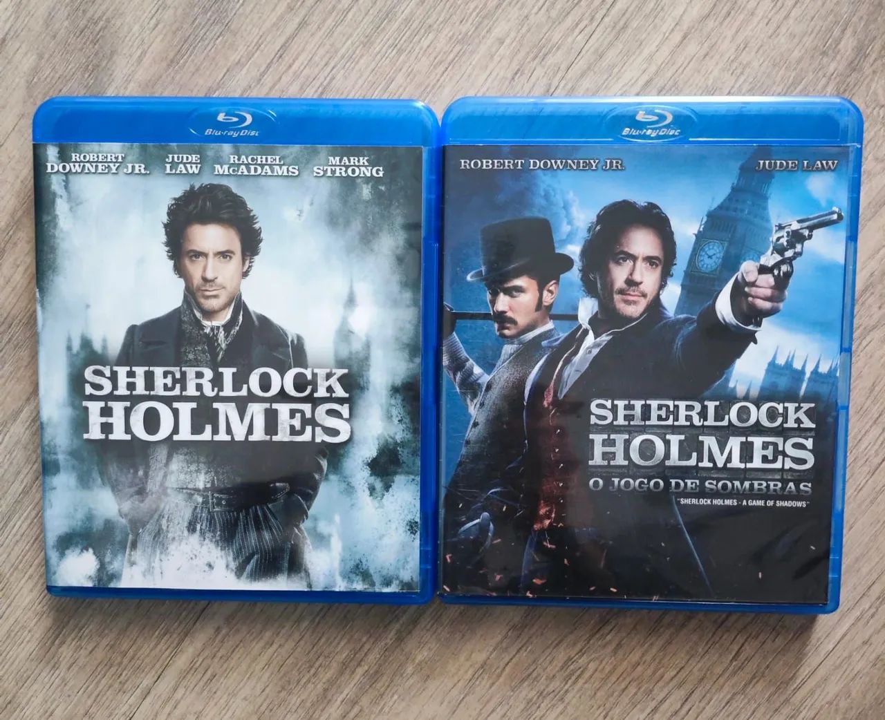 Blu Ray Coleção Sherlock Holmes e o Jogo das Sombras 