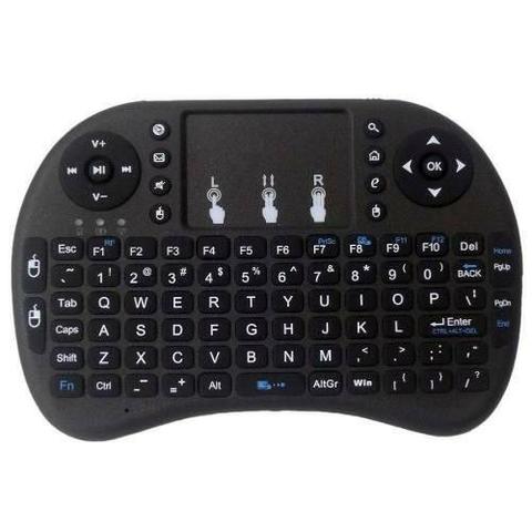 Mini Teclado Sem Fio Smart Tv Box Media Player Pc Videogame
