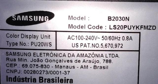 Monitor LCD 20" widescreen B2030N Samsung - Foto 4
