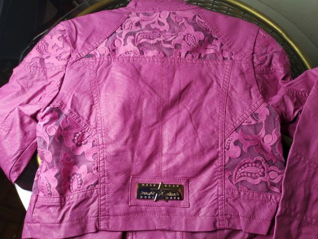 Jaqueta Planet Girl Pink Bordada - Foto 5