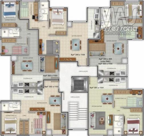 Apartamento para venda em novo hamburgo, centro, 2 dormitórios, 1 banheiro, 1 vaga - Foto 3