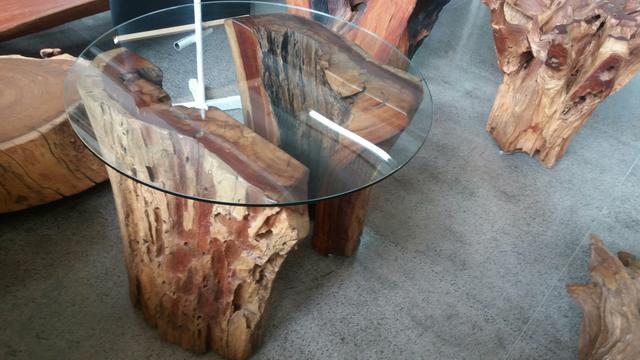 Mesa: Base Dupla de Angico - Foto 3
