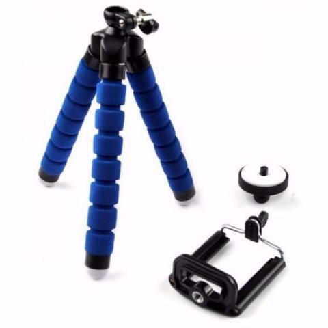 Mini tripé flexivel - suporte cel fotos videos