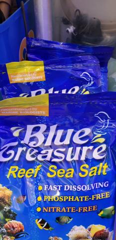 Sal para aquario marinho