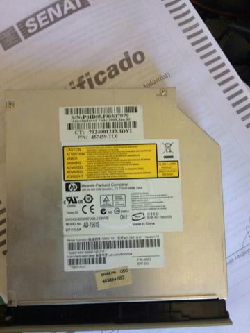 Gravadora de DVD para Notebook