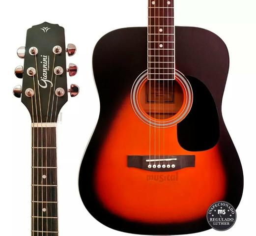 Violão Folk Giannini GD-1 EQ