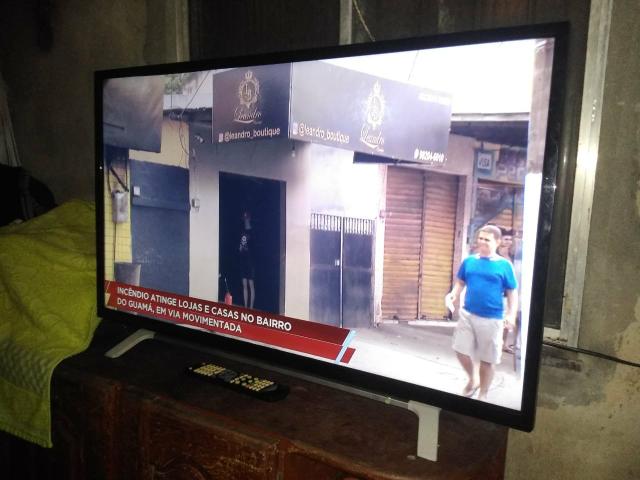 Televisão 40 e um telao